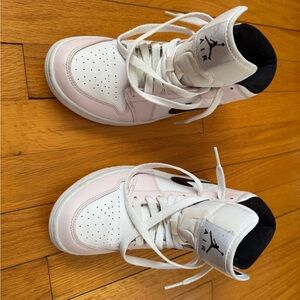 Nike Women's Air Sneakers - Light Pink and White